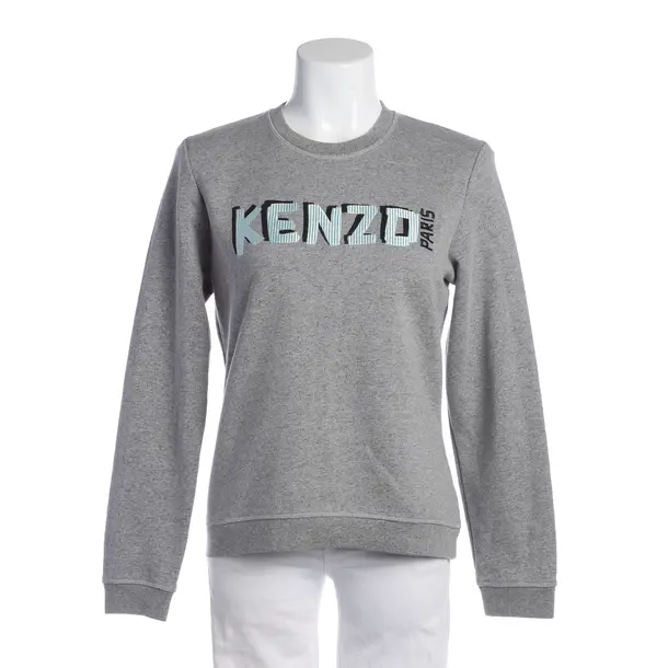 Sweatshirt in Grau, Baumwolle, Kenzo