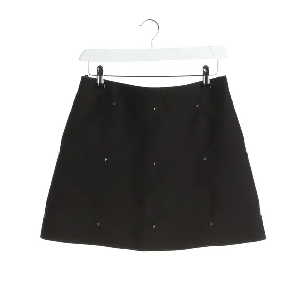 Skirt, in Black, Wool, Valentino