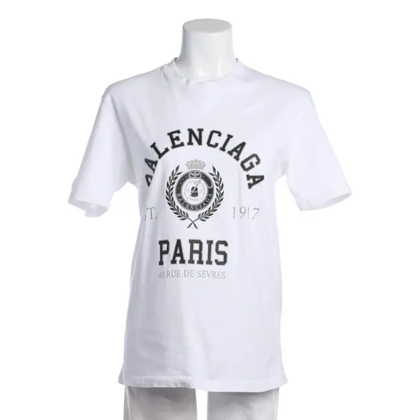 Shirt in White, Cotton, Balenciaga