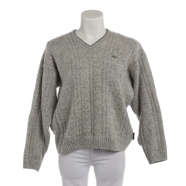 Jumper in Gray, Wool, Lacoste