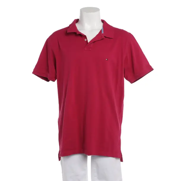 Polo Shirt in Red, Cotton, Tommy Hilfiger