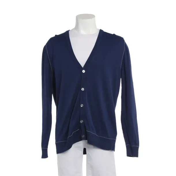 Strickjacke in Blau, Baumwolle, Marc O'Polo