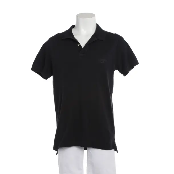 Poloshirt in Schwarz, Baumwolle, Tommy Hilfiger