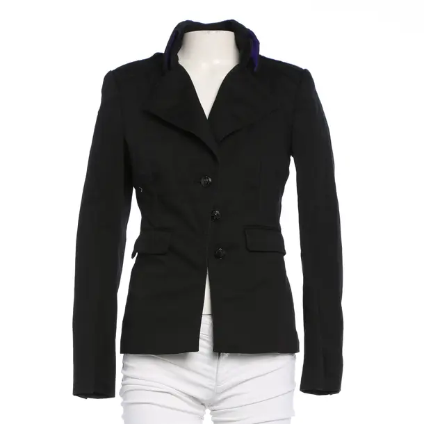Mid-Season Jacket in Black, Cotton, Drykorn