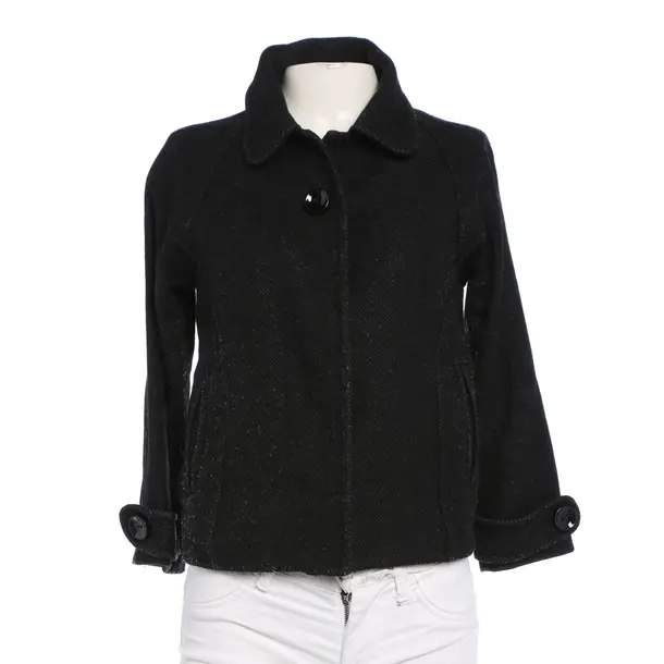 Mid-Season Jacket in Black, Wool, Drykorn