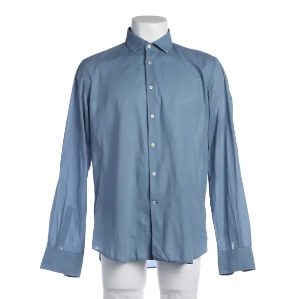 Shirt in Blue, Cotton, 7 for all mankind