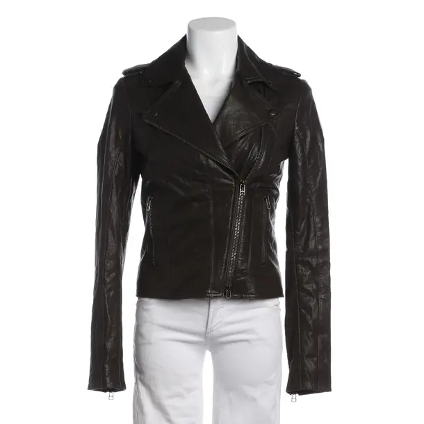 LeatherJacket in Brown, Leather, Sly 010