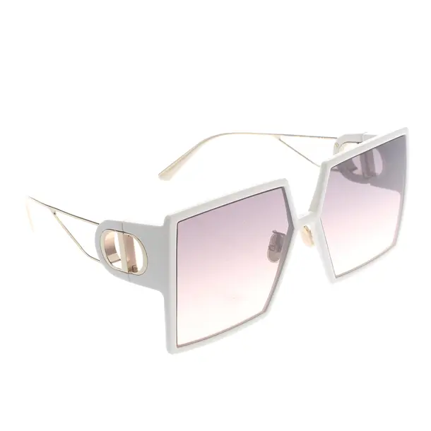 Sonnenbrille in Weiß, Kunststoff, Dior