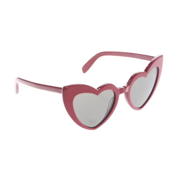 Sunglasses in Red, Synthetic, Saint Laurent