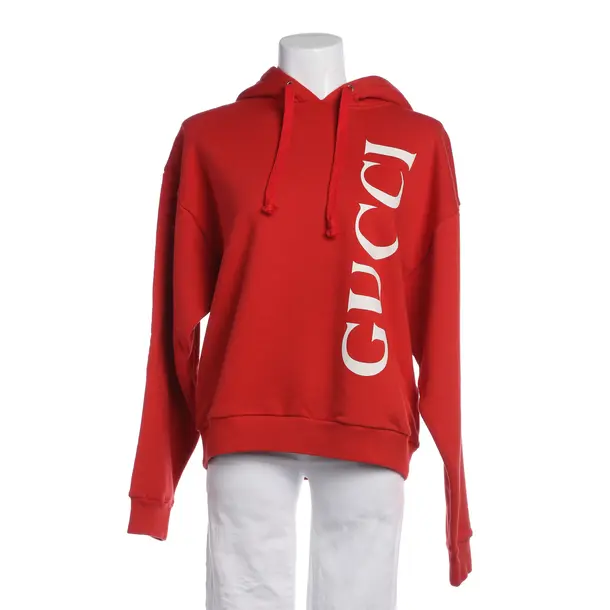 Hoodie in Red, Cotton, Gucci