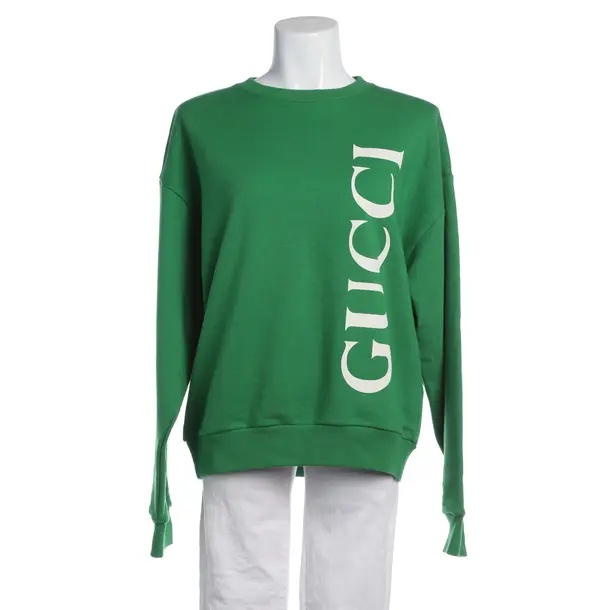 Sweatshirt in Green, Cotton, Gucci