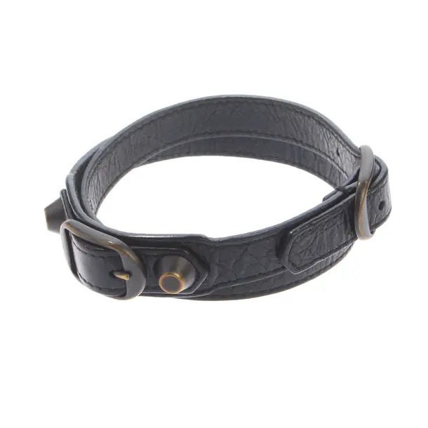 Bracelet in Black, Leather, Balenciaga