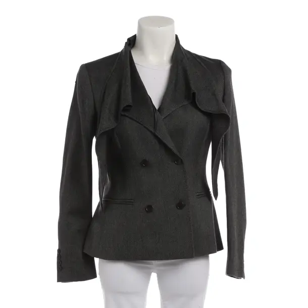 Übergangsjacke in Grau, Wolle, Max Mara