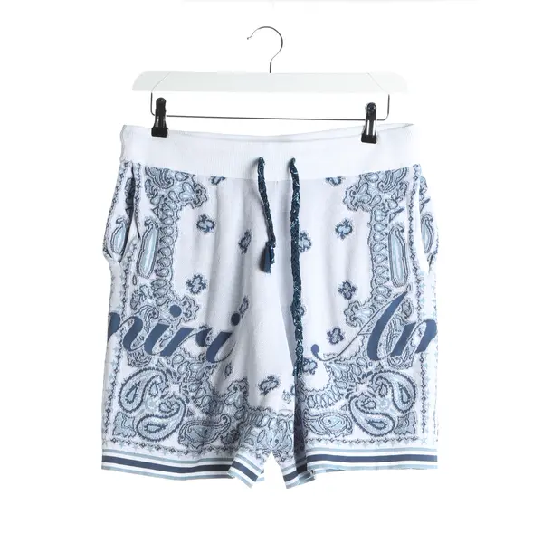 Bermuda Shorts, in Blue, Cotton, Amiri