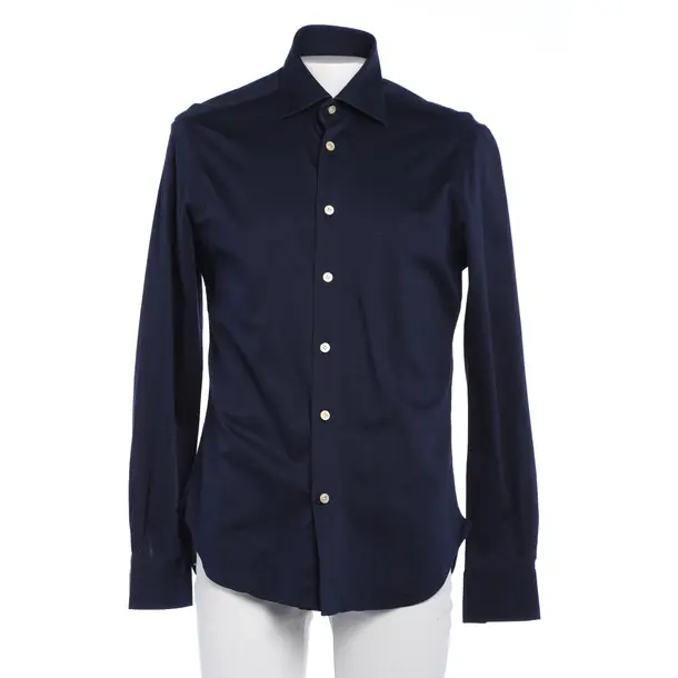 Hemd in Blau, Baumwolle, Kiton