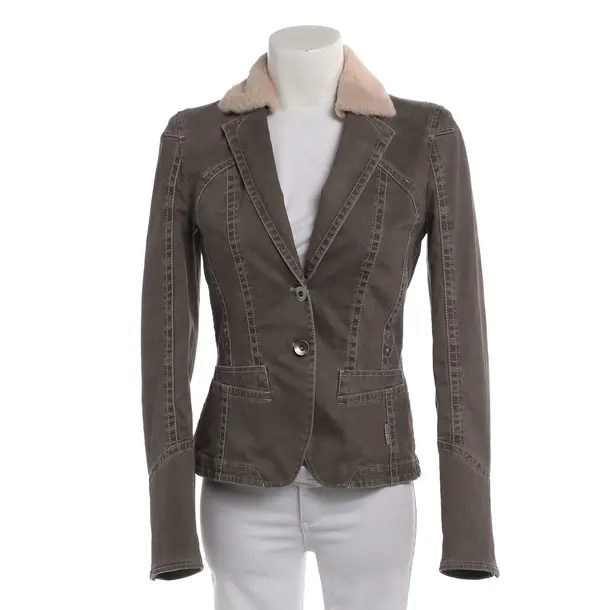 Blazer in Brown, Cotton, Marc Cain