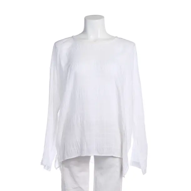 Blouse in White, Lyocell, Vince