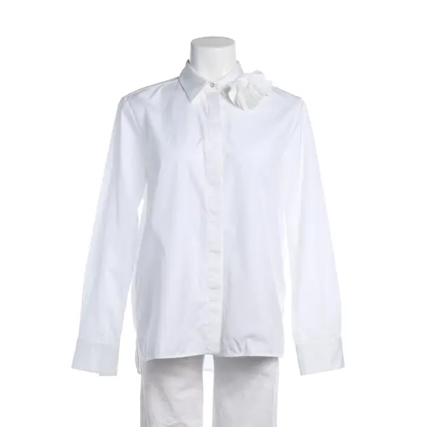 Bluse in Weiß, Baumwolle, Victoria Beckham