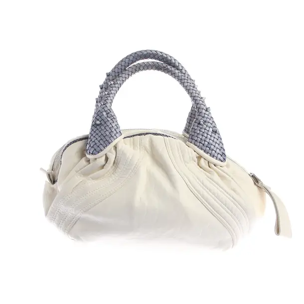 Handtasche in Weiß, Leder, Fendi