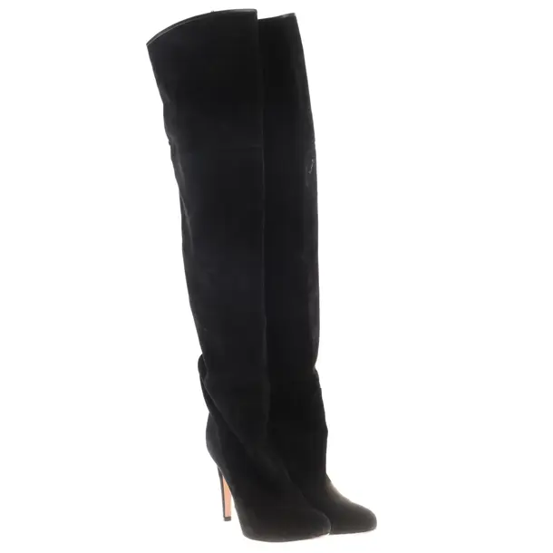 Over-The-Knee Boots in Black, , Gianvito Rossi
