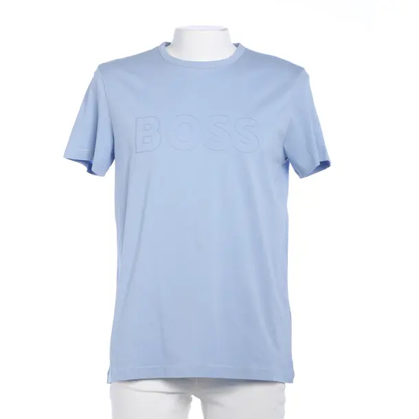 T-Shirt in Blau, Baumwolle, Hugo Boss Green