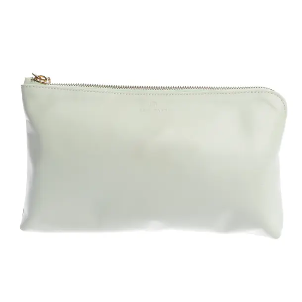 Clutch in Grün, Leder, Elie Saab