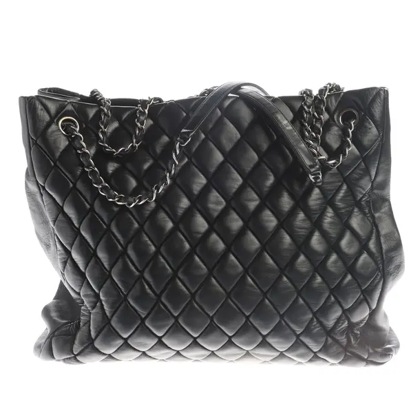 Schultertasche, in Schwarz, Leder, Chanel