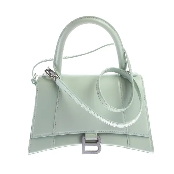 Handbag, in Light Green, Leather, Balenciaga