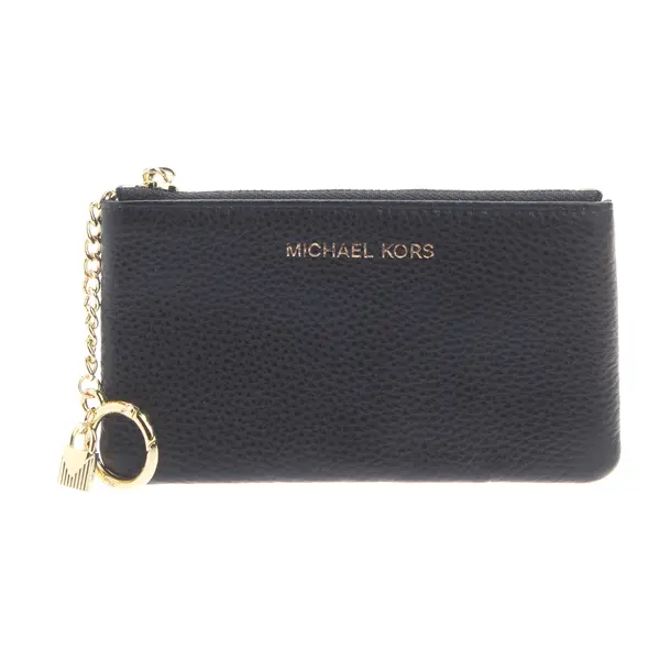 Schlüsseletui, in Schwarz, Leder, Michael Kors