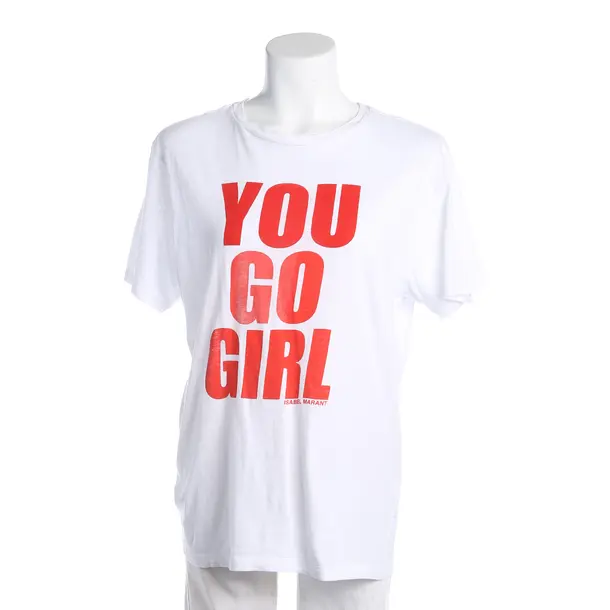 Shirt, in White, Cotton, Isabel Marant