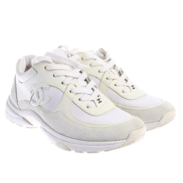 Sneaker, in Weiß, Chanel