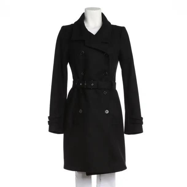 Cappotto mezza stagione, in Nero, Lana, Patrizia Pepe