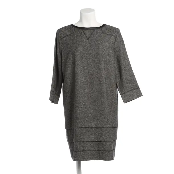 Dress, in Black, Wool, Bogner