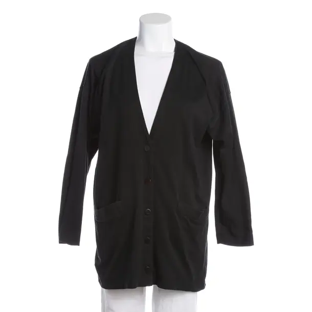 Cardigan, in Black, Cotton, Marc Cain