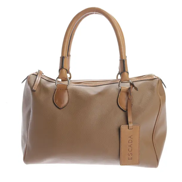 Handtasche, in Hellbraun, Leder, Escada