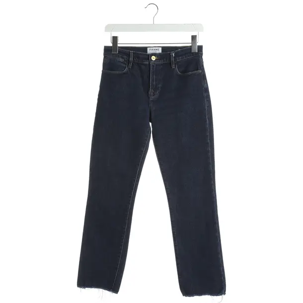 Jeans Skinny, in Navy, Baumwolle, Frame