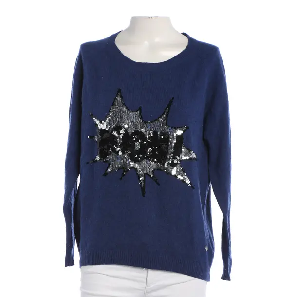 Wool Jumper, in Navy, Wool, Lieblingsstück