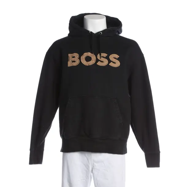Hoodie, in Black, Cotton, Hugo Boss