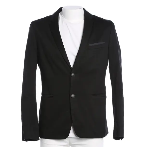 Blazer, in Black, Cotton, Hugo Boss Orange