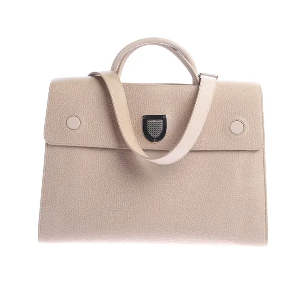 Handtasche, in Beige, Leder, Dior
