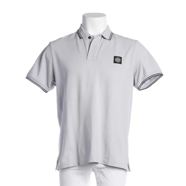 Polo Shirt, in Light Gray, Cotton, Stone Island
