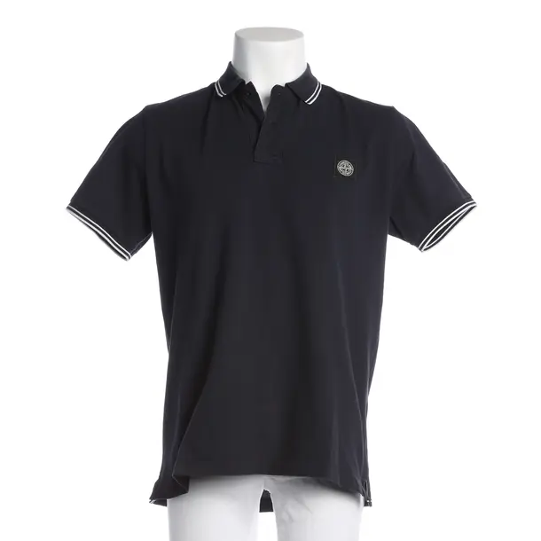 Poloshirt, in Navy, Baumwolle, Stone Island