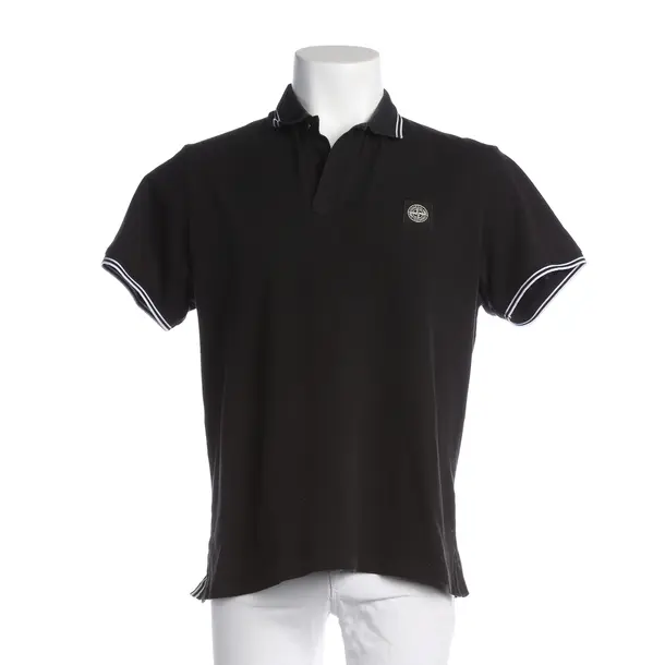 Polo Shirt, in Black, Cotton, Stone Island