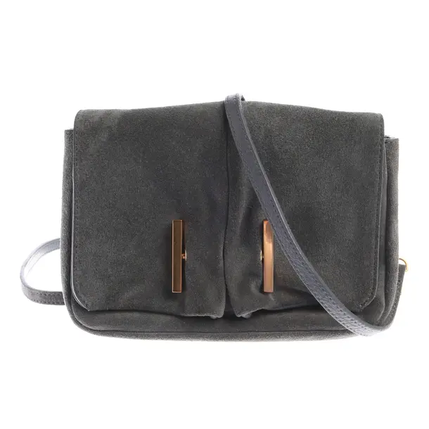 Shoulder Bag, in Dark Gray, Leather, Coccinelle