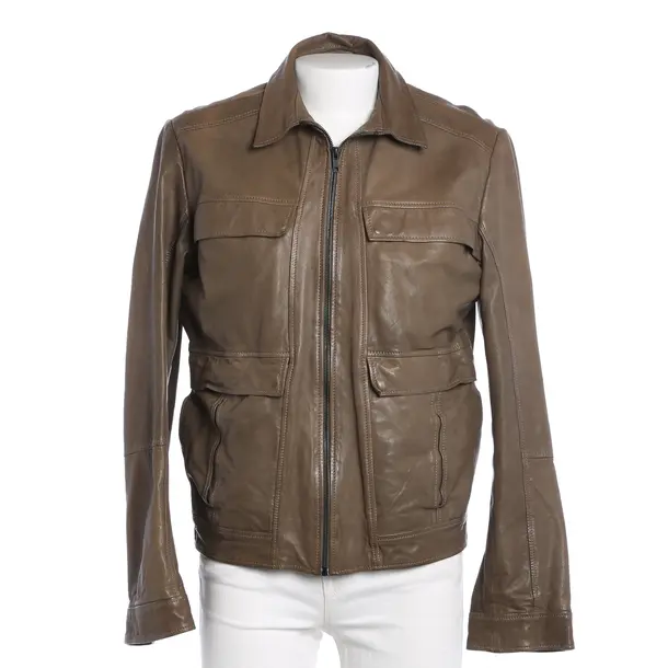 Lederjacke, in Braun, Leder, Hugo Boss Red Label