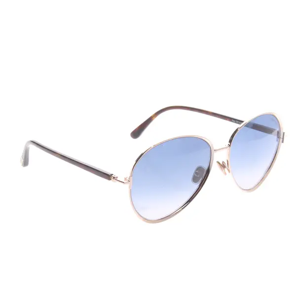 Sonnenbrille, in Gold, Kunststoff / Metall, Tom Ford