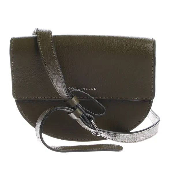 Gürteltasche, in Dunkelgrün, Leder, Coccinelle