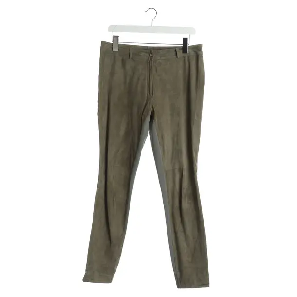 Pantaloni, in Grigio, Pelle, Riani