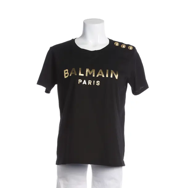 Shirt, in Black, Cotton, Balmain