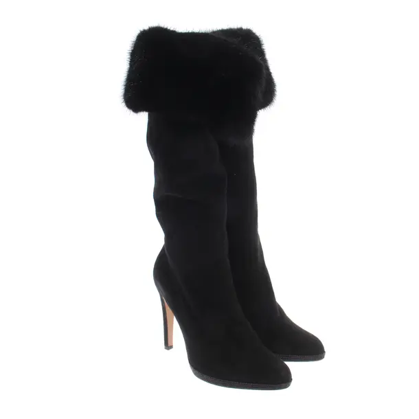 Boots, in Black, René Caovilla